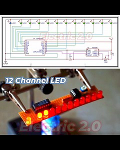 9.4K views · 106 reactions | 12 channel binary counter circuit Schema #schéma #schema #schematics #schemamarkup #reelsdaily #reelsforyou #electronic #electronics #electronica #diyelectronic #diyelectronics | Electric 2.0 | Facebook