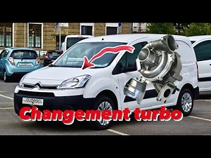 TUTO remplacement turbo 1.6 HDI 110 Citroën berlingo 2