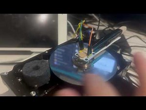 I Built a Jog Wheel from a Hard Drive
