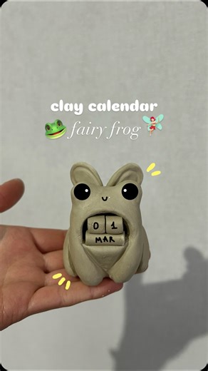🎨Forest of Creativity by Mary🧝🏻‍♀️ on Instagram: "Clay fairy frog calendar 🐸 DIY tutorial 🧚🏻‍♀️ part 1 🗓️ • • • • #forestofcreativity #diy #crafts #tutorial #handmade #airdryclay #clay #fimo #ceramics #myfimo #claycalendar #calendar #clayartist #clayart #howto #claytutorial #cutedrcor #decor #cutecrafts #artist #clayideas #fimoclay #airdryclayart #frogs #cute"