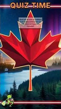 Quiz Citoyenneté Canadienne - Culture #03