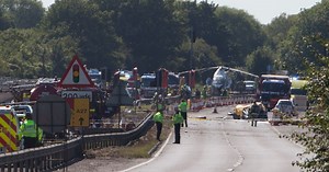 VIDEO. Angleterre: sept morts après le crash d'un avion lors d'un meeting aérien