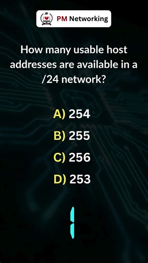 CCNA Exam Question with Answer #ccna #ccnp #network engineer #pmnetworking