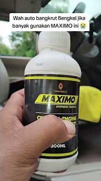Maximo Engine Treatment Anti Smoke 300ml Additive Oil Anti Asap Ngebul & Penghilang Bocor Oli Mobil