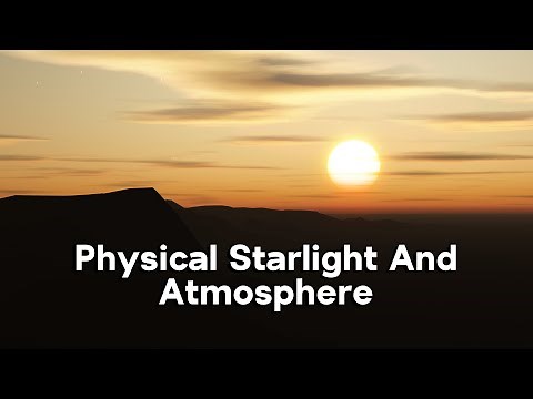 Physical Starlight And Atmosphere (Blender Addon Review)