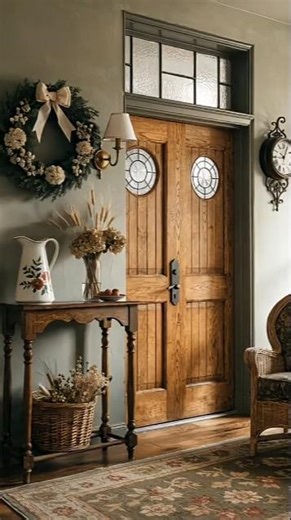Charming Country Farmhouse Interior Decor | Cozy Vintage Décorating. #cottagehomeinspiration
