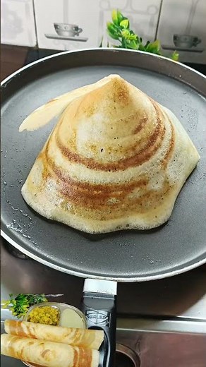 how to make perfect cone dosa #shorts #youtubeshorts