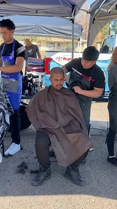Today was AWESOME !!! Az Barber Academy showed up with a huge crew of barbers. These incredible folks provided 32 haircuts to our guests experiencing homelessness. We love when every single guests wanting a haircut gets a haircut. Beyond grateful for each of these amazing barbers. | Cloud Covered Streets