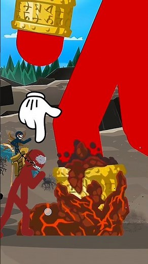 Lunarclops Boss vs Giant Kai Rider | Stick War Legacy #stickwarsaga #short