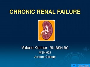 CHRONIC RENAL FAILURE - SlideServe