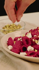 38K views · 59 reactions | Brighten up your mealtime with this pink pasta sauce made with from roasted beetroot, onion and garlic, topped with pistachios and feta. Have you tried this recipe? | Barilla | Facebook