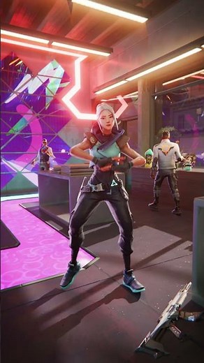 Jett from #Valorant doing the Keep Up dance trend from TikTok 🕺 #riotgames #blender #animation #3d