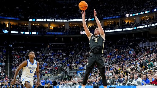 How far is the college 3-point line compared to the NBA line?