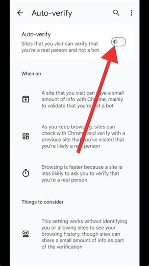 Chrome Me Auto Verify ON Kaise Kare? 😱 Safe Browsing Trick#googlechrome #chrometips#browsersecurity