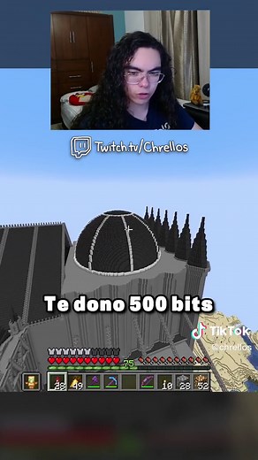 Construcción de Castillo en Minecraft: Tour y Desafíos #vidagamer #minecraft #chrellos