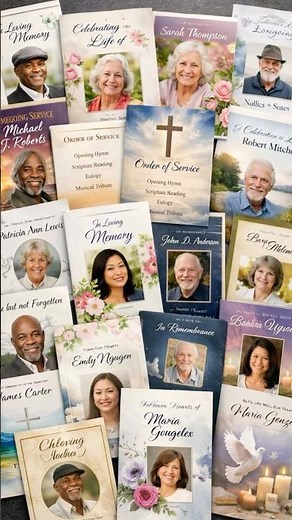 How To Create A Funeral Program Template From The Experts