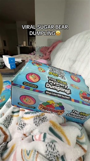 Viral dumpling squishy on TikTok shop!! Sugar bear dumpling is the rare one, can you find it!??