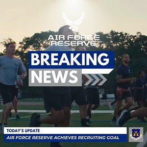 17K views · 89 reactions | Here's to our Air Force Reserve Recruiters for successfully hitting their FY24 recruiting goal of 7,200! Your hard work and dedication ensure we continue to bring in the best and brightest to serve our nation. Keep up the amazing work!  Read more here: https://shorturl.at/NWaP3 #ReserveReady | #ReserveTransform | Air Force Reserve Recruiting | #AimHigh | Air Force Reserve | Facebook