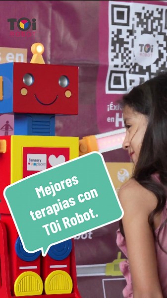 TOi Robot es el mejor aliado para los terapeutas y un gran compañero para niñas y niños con autismo, TDAH, parálisis cerebral infantil, síndrome de Down, problemas de aprendizaje, retraso psicomotor y muchas condiciones más. Es el resultado de una investigación 100 por ciento mexicana que une la Terapia Ocupacional Infantil con la innovación tecnológica. Si eres terapeuta descubre como TOi Robot puede cambiar tu vida y la de tus pacientes. #autismo #terapeuta #terapiainfantil #paralisiscerebrali
