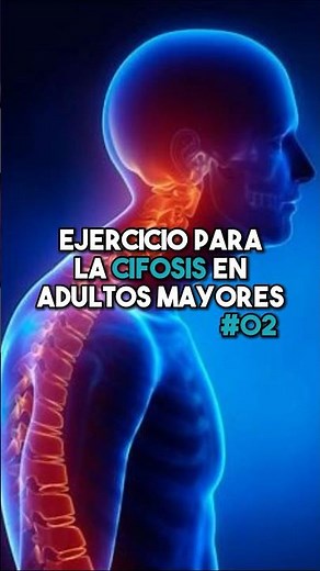 ➡️ Ejercicios para corregir la cifosis en adulto mayores. P2 #fisioterapiatualcance