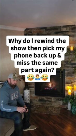 Rewinding A Show Just To Miss The Same Part Again 📱⏪ #relatable #shorts