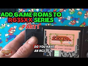 How To Add Games to Anbernic RG35XX, RG35XX PLUS, and the RG35XX H