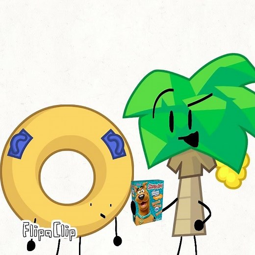 o que acontece quando você come: | versão: bfdi mini resort #naoflopaporfavor #flipaclip #bfdi #fypシ