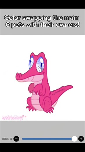 Color swapping the main 6 pets with their owners! #mlp #mlps #mylittlepony #viral #viralvideo #art