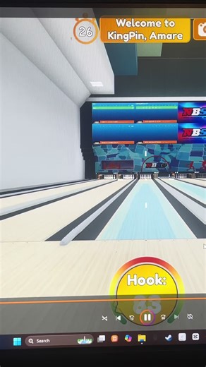 Bro yall gotta check this game out, it’s called Kingpin Bowling on Roblox, shi got hella carry #fyp #bowling #bowlingmessenger