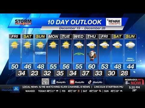 Thursday Evening KLKN Forecast - December 18, 2025
