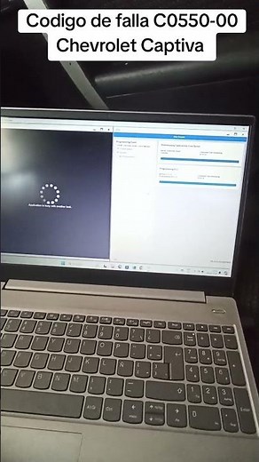 Codigo de falla C0550-00 en módulo de frenos ABS Chevrolet Captiva la solución es reemplazar