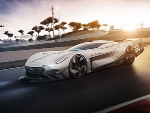 The Jaguar Vision Gran Turismo SV is an electric race car for the virtual world