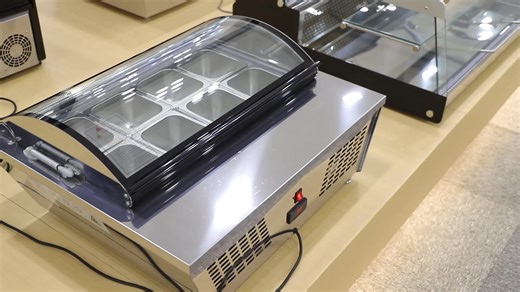 Refrigerated Display Commercial Counter Top Sushi Display Fridge Salad Refrigerator Cabinet Food Display showcase ETL