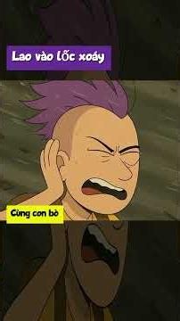 Lao vào lốc xoáy. Cùng con bò