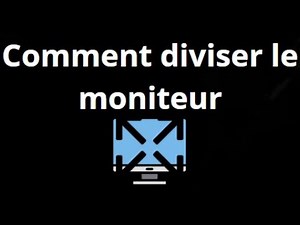 How to split monitor screen into two or more parts?