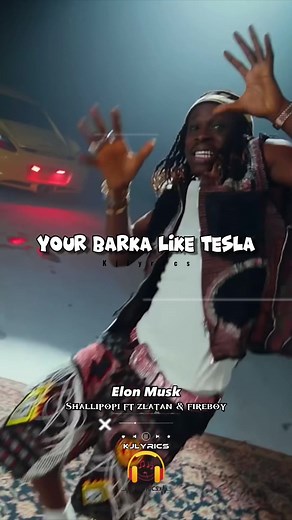 Elon Musk - Shallipopi ft Fireboy DML & Zlatan | Lyrics Video