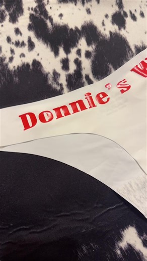 Where’s my wives at?? #western #thong #fyp #handmade #custom