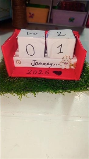 A Diy Calendar 2026🤩✨ #shorts #art #diy #craft #youtubeshorts #trendingshorts