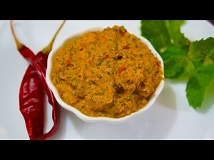 Pudina Tomato Chutney - Mint Tomato Chutney Recipe