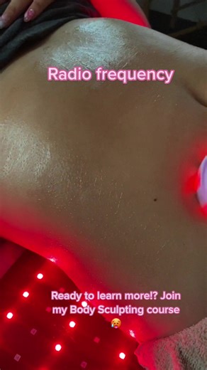 Radio frequency will help tighten the skin and reduce the appearance of cellulite! #bodysculpting #viral #bayarea