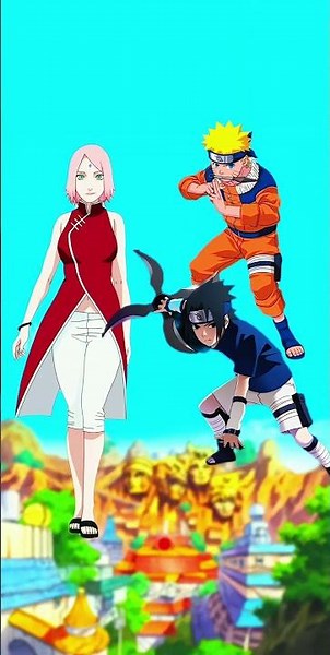 Who Is Strongest? Sakura 🌸 vs Kid Sasuke ⚡ & Kid Naruto 🍥 | Ultimate Strength Comparison#naruto#like