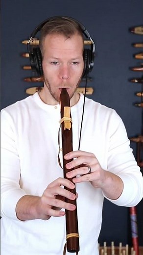 Walnut Flute in 432 Hz