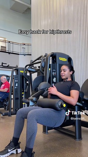 Hip Thrust Method Hack: Easy Peasy Gymtok Tip