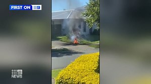 A sleepy Sunday morning quickly descended into chaos for one southeast family as an electrical fire erupted metres from their front door. #9News | Nightly at 6.00pm | 9 News Gold Coast