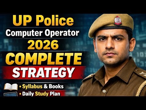 How to Crack UP Police Computer Operator Exam 2026 | Smart Strategy + Mistakes