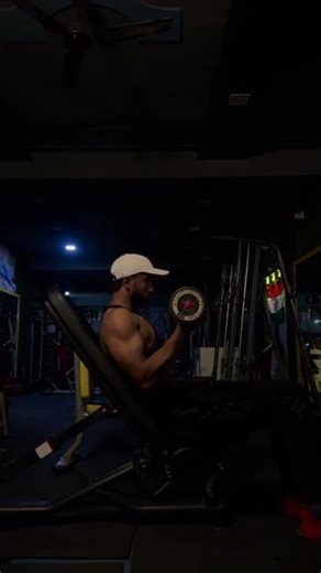 Ultimate Bicep Isolation: Incline Dumbbell Curls 🔥 #shorts