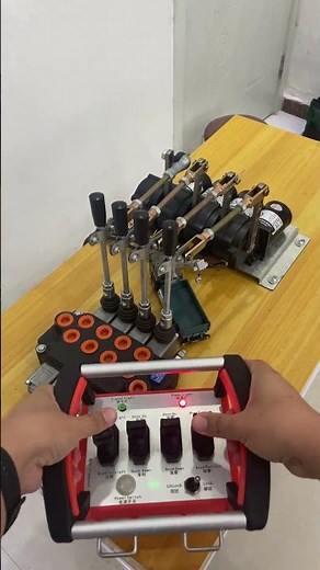 #proportional coil #Waterproof motor #crane #wireless #remote #control #Joystick#truck#fassi#unic