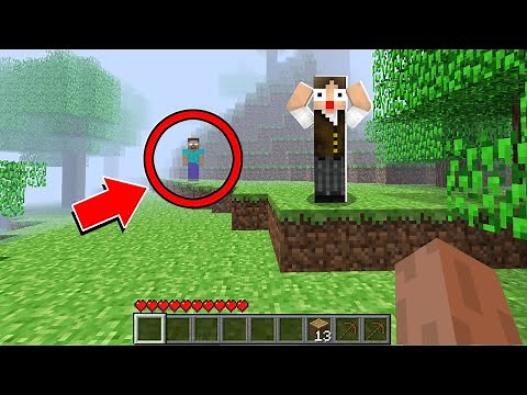 Minecraft: A SEED QUE O HEROBRINE APARECEU PELA PRIMEIRA VEZ NA HISTÓRIA!
