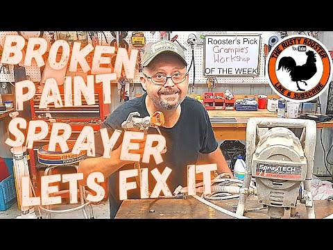 Lets fix a broken Paint Sprayer