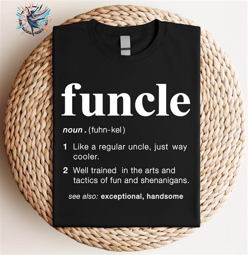 Funcle Definition T-shirt, Funny Uncle Gift - Etsy